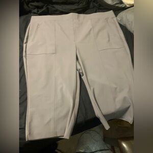 Lane Bryant Gray Cropped Pants